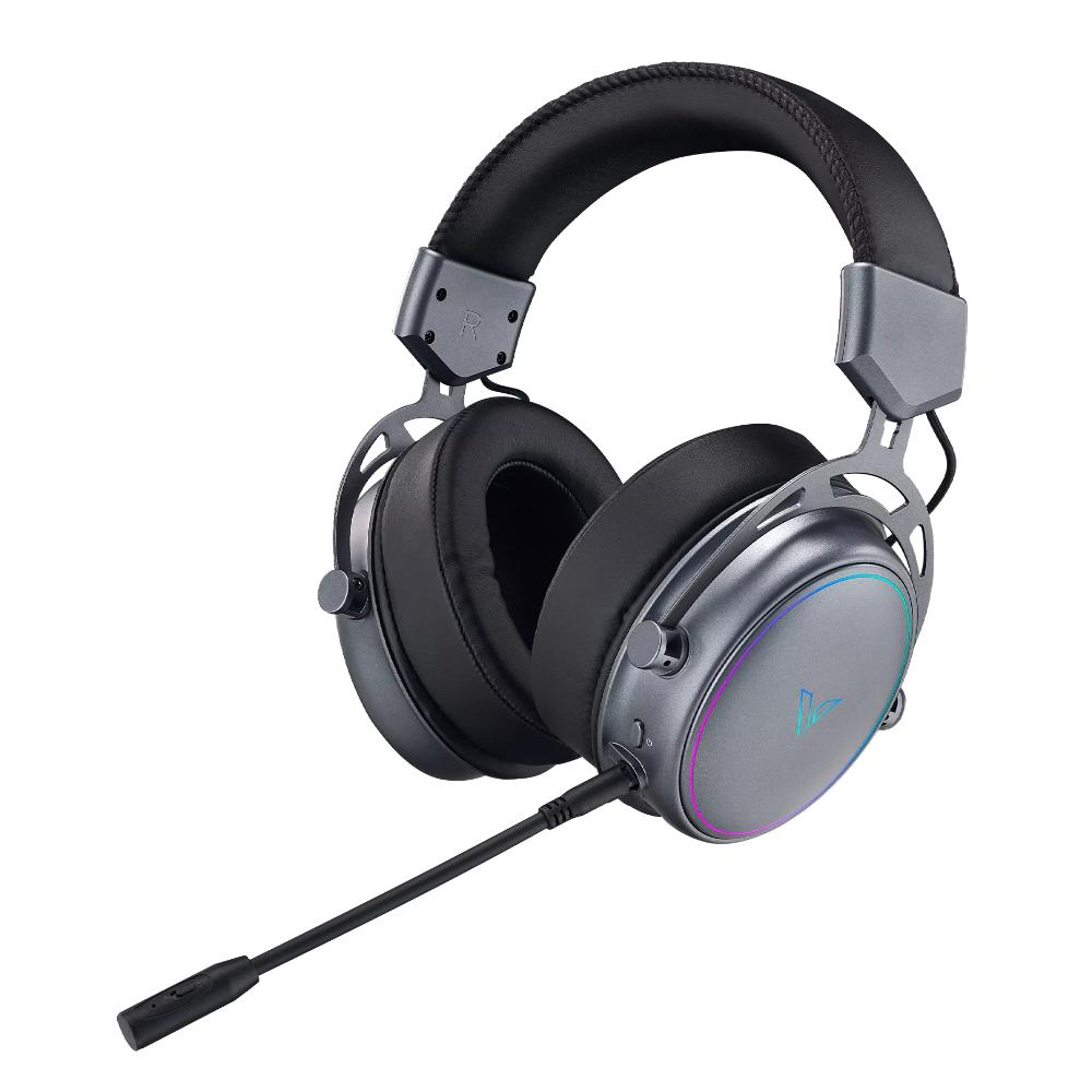 Rapoo VH800 Wireless Gaming Headset | Dual-Mode 2.4GHz & Bluetooth 5.2 | RGB | 40mm Graphene Drivers | Noise-Cancelling Mic