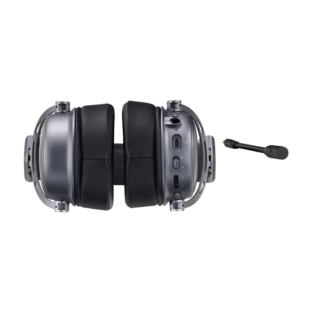 Rapoo VH800 Wireless Gaming Headset | Dual-Mode 2.4GHz & Bluetooth 5.2 | RGB | 40mm Graphene Drivers | Noise-Cancelling Mic