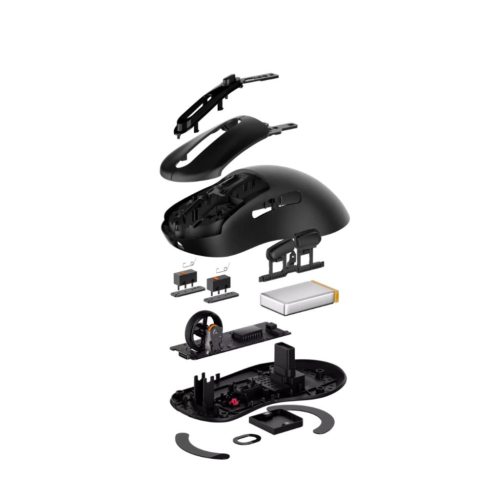 Rapoo VT9PRO Gaming Wireless & Wired Optical Mouse | 26,000 DPI | 8,000Hz Polling Rate | 650 IPS | 50G Acceleration | 68g Ultralight | 10 Programmable Buttons