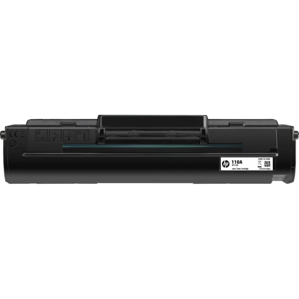 HP 110A Black Original Laser Toner Cartridge | W1112A | 1,500 Pages | Standard Capacity | Original HP Toner | Black