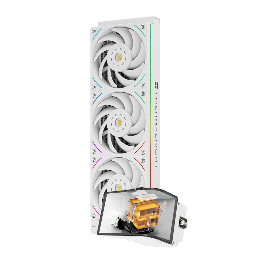 Thermalright Wonder Vision 360 UB ARGB Black & White 360mm AIO Liquid CPU Cooler | 6.67" Display | 2400×1080 Resolution