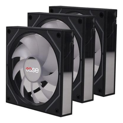 EASE EAF12MI Infinity ARGB Triple Fan Kit | 120mm | Infinity Mirror Lighting | PWM Control | Fan Hub Included