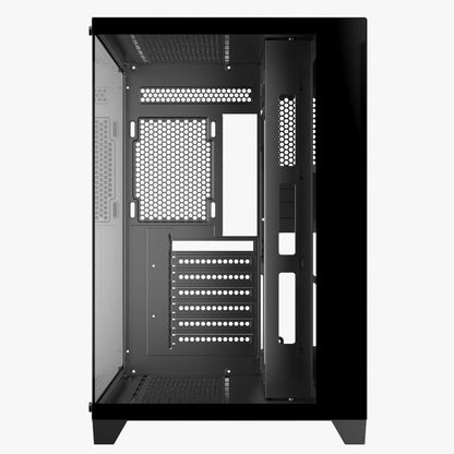 EASE EC124IF ATX Gaming Case | Panoramic Tempered Glass | Mesh Top | ARGB Fan | 360mm Liquid Cooling Support