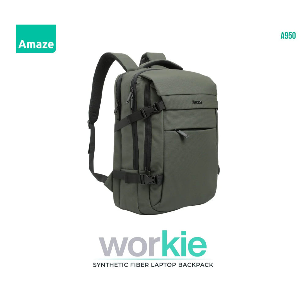 Amaze Premium Workie | Synthetic Fibre Backpack – A950