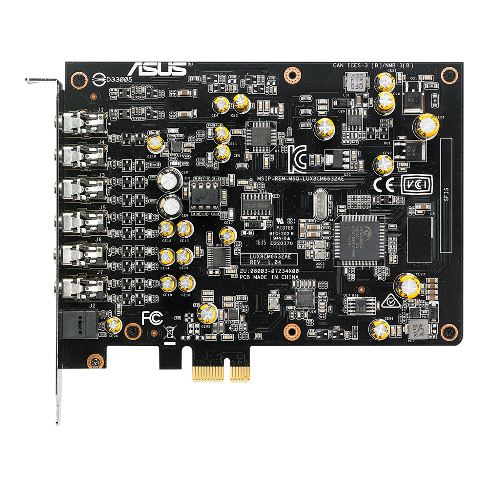 ASUS Xonar AE PCIe Gaming Sound Card | 7.1 Channel Hi-Res Audio | 192kHz/24-Bit | 150Ω Headphone Amp | EMI Shielding