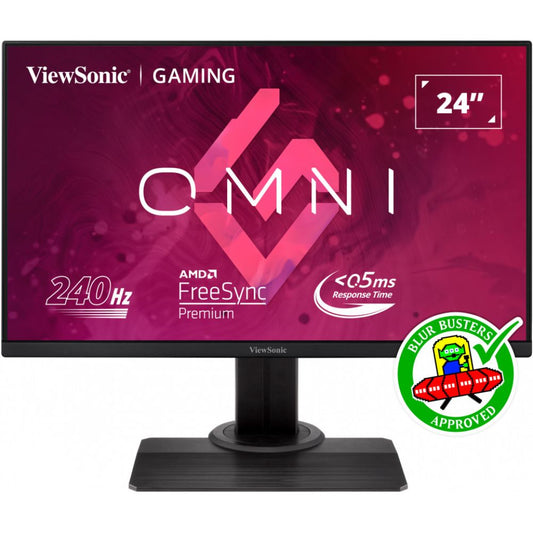 ViewSonic XG2431 | 24" FHD Gaming Monitor, 240Hz, Fast-IPS, HDR400, FreeSync Premium, Blur Busters 2.0