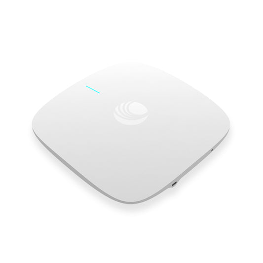 Cambium Networks XV2-2X | Indoor Wi-Fi 6 Access Point | 802.11ax Dual-Band | MU-MIMO | Beamforming | 2.5GbE Uplink | 6 dBi Internal Antennas | Ceiling or Wall Mount | For Enterprise, Hospitality, and IoT Networks