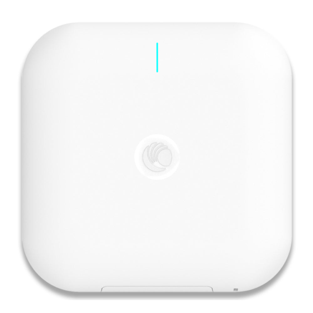 Cambium Networks XV3-8 | Indoor Wi-Fi 6 Access Point | 802.11ax Tri-Radio | 8×8 MU-MIMO | Beamforming | 6Gbps Aggregate Throughput | BLE + Dedicated Scanning Radio | 2.5GbE Uplink