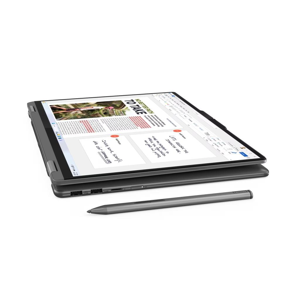 Lenovo Yoga 7 2-in-1 16IML9 Laptop | Intel® Core™ Ultra 7 155U | 16GB LPDDR5X | 1TB PCIe Gen4 SSD | 16" WUXGA IPS Touch Display | 360° Convertible | Windows 11 Home | Storm Grey
