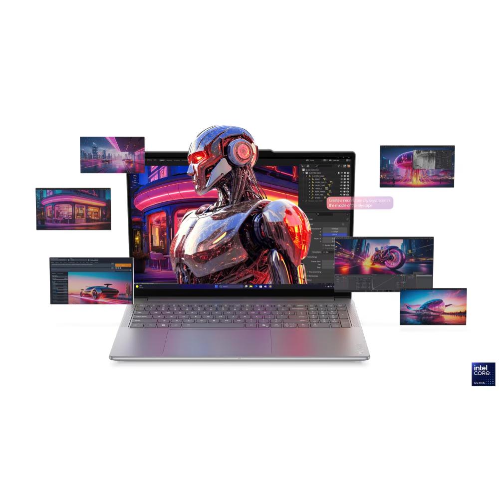Lenovo Yoga Pro 9i Aura Edition 16IAH10 | Intel Core Ultra 9 285H | 64GB LPDDR5x | 2TB NVMe SSD | RTX 5070 8GB | 16″ 3.2K OLED 120Hz | Windows 11