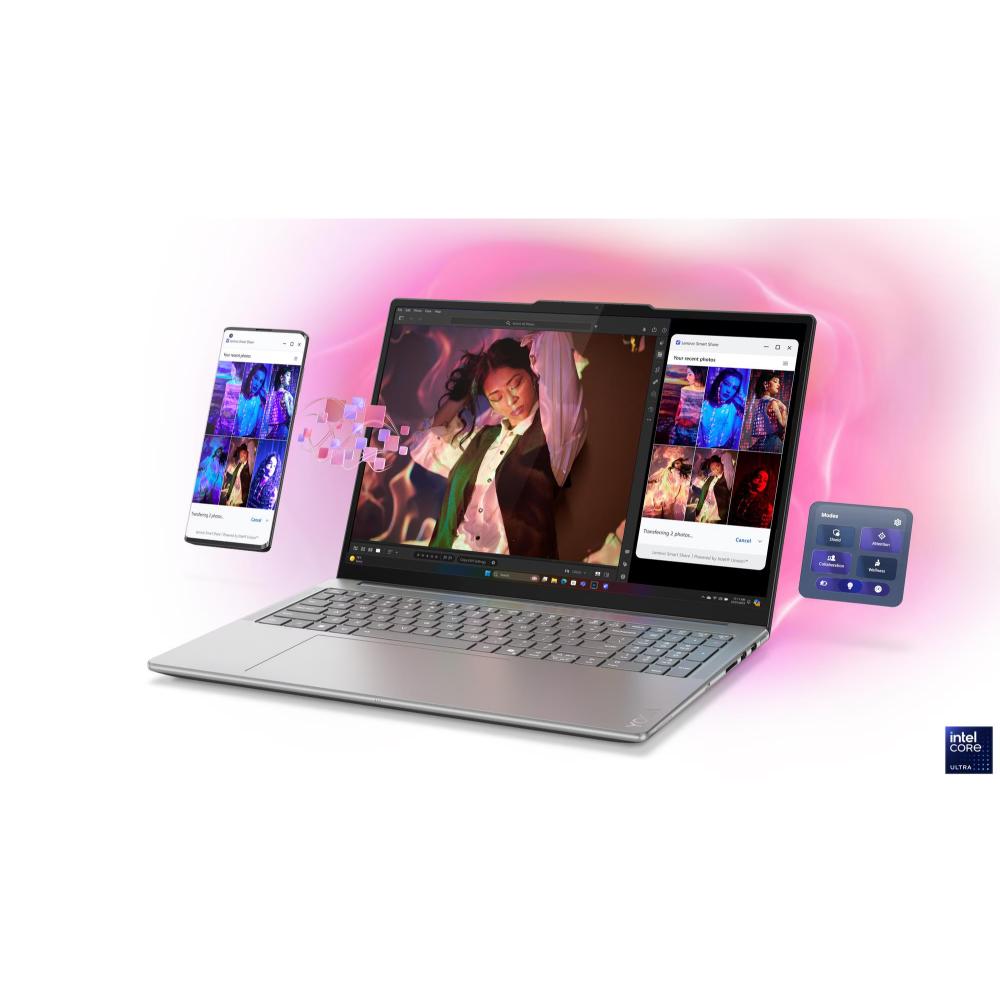 Lenovo Yoga Pro 9i Aura Edition 16IAH10 | Intel Core Ultra 9 285H | 64GB LPDDR5x | 2TB NVMe SSD | RTX 5070 8GB | 16″ 3.2K OLED 120Hz | Windows 11