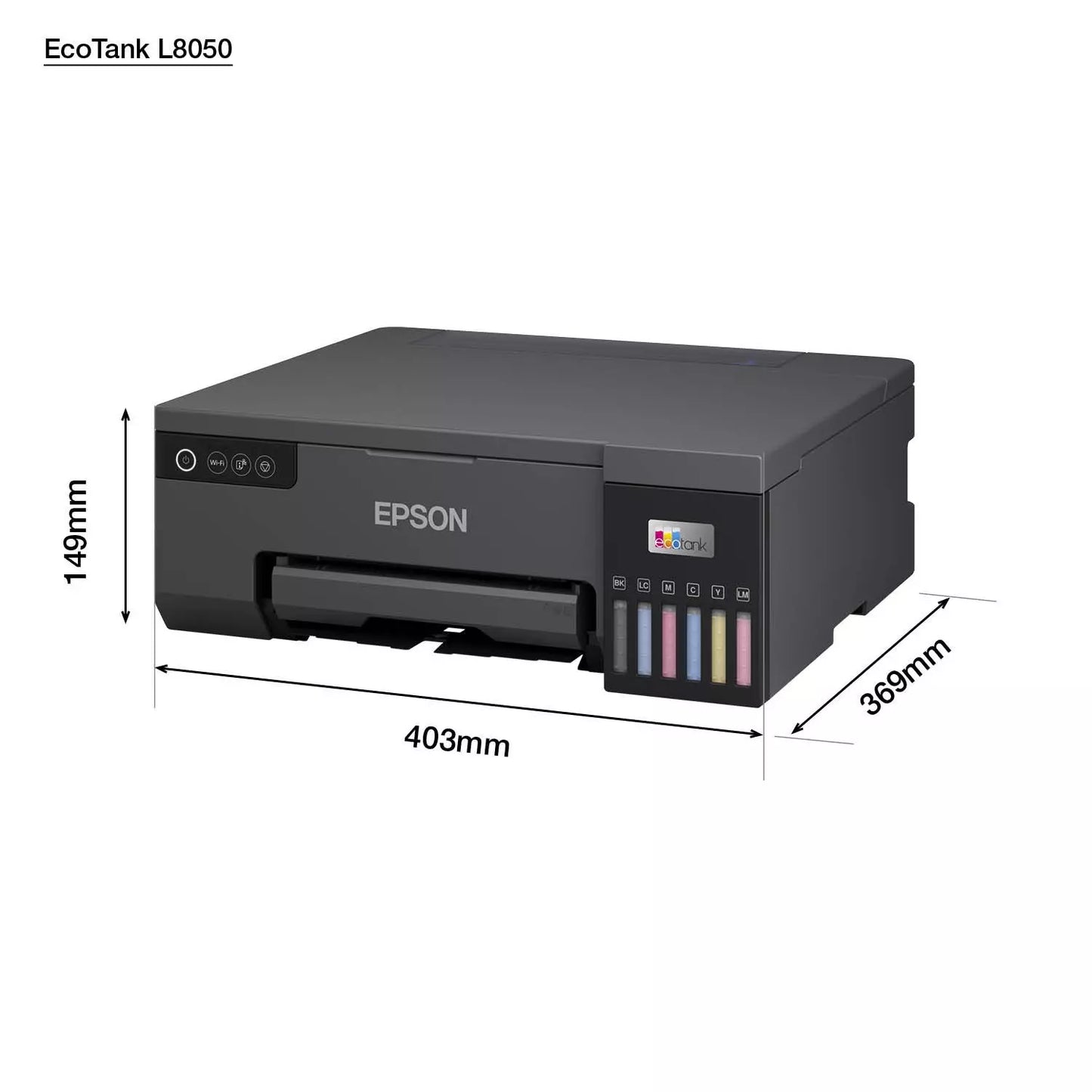 Epson EcoTank L8050 | A4 Wi-Fi | Ink Tank Photo Printer