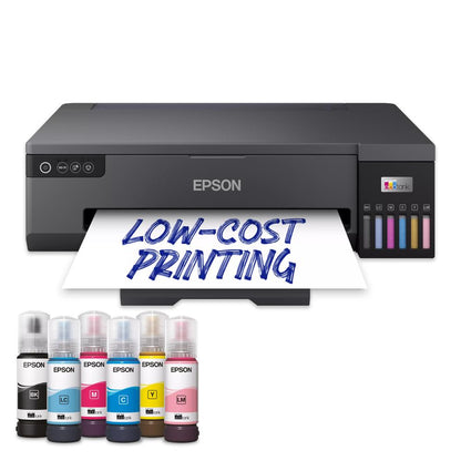Epson EcoTank L18050 A3+ Ink Tank Photo Printer | 6-Colour Printing | Borderless A3+ Photos | Wi-Fi & Wi-Fi Direct | CD/DVD & PVC/ID Card Printing