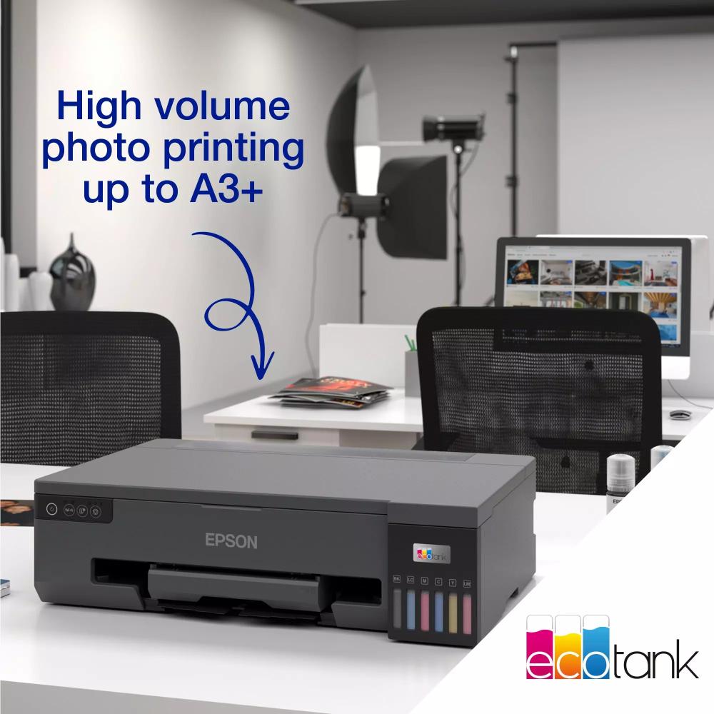 Epson EcoTank L18050 A3+ Ink Tank Photo Printer | 6-Colour Printing | Borderless A3+ Photos | Wi-Fi & Wi-Fi Direct | CD/DVD & PVC/ID Card Printing