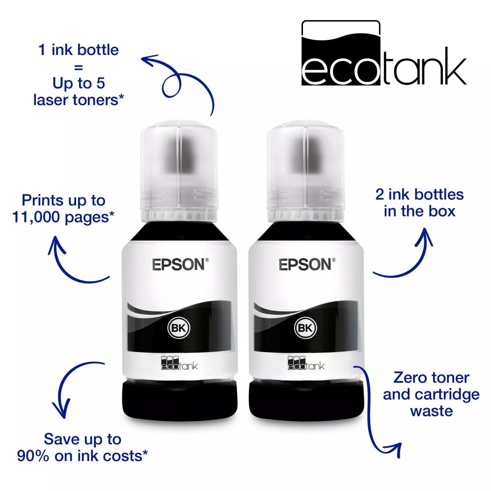 Epson EcoTank M1170 A4 Mono Wi-Fi Ink Tank Printer | Wireless Printing | Auto Duplex | Up to 11,000 Pages