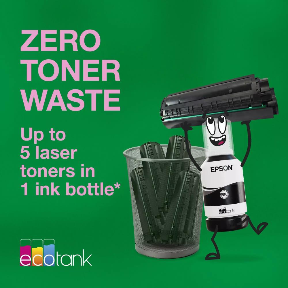Epson EcoTank M1170 A4 Mono Wi-Fi Ink Tank Printer | Wireless Printing | Auto Duplex | Up to 11,000 Pages