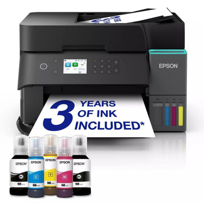 Epson EcoTank L6370 A4 Multifunction Wi-Fi Ink Tank Printer | Duplex Print, Scan & Copy with ADF, Ethernet & Ultra-Low-Cost Printing