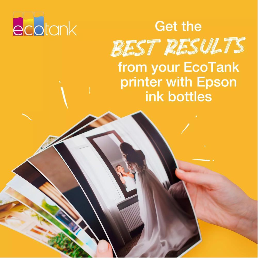 Epson 103 EcoTank Ink Series | Genuine Epson Ink Bottles | 65ml | Black, Cyan, Magenta & Yellow