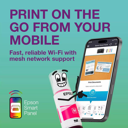 Epson EcoTank L3350 A4 Multifunction Wi-Fi & AirPrint Ink Tank Printer | Print, Scan & Copy | 15 ipm | 5760 × 1440 DPI | Wi-Fi Direct | USB