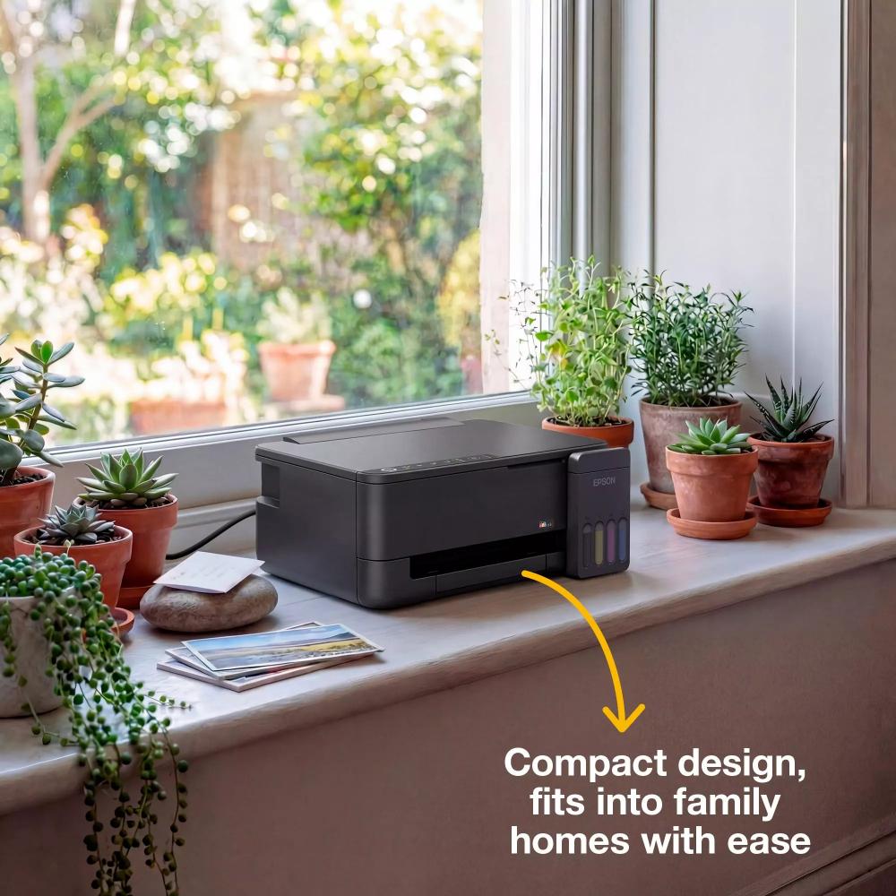 Epson EcoTank L3350 A4 Multifunction Wi-Fi & AirPrint Ink Tank Printer | Print, Scan & Copy | 15 ipm | 5760 × 1440 DPI | Wi-Fi Direct | USB
