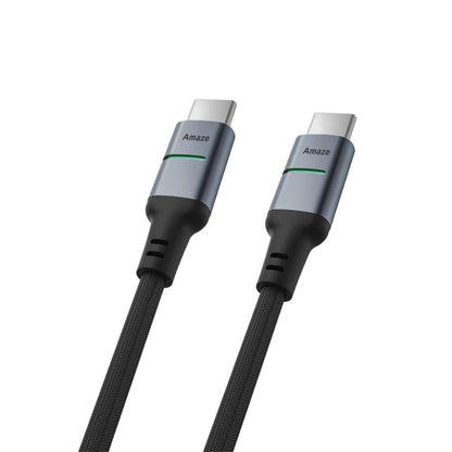 AMAZE A46 Ultra Pro Type-C to Type-C 100W Fast Charging Cable 1M | Braided USB-C PD Cable