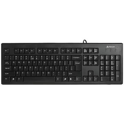 A4Tech KR‑8355S | Multimedia FN Wired Combo Set – Black Edition