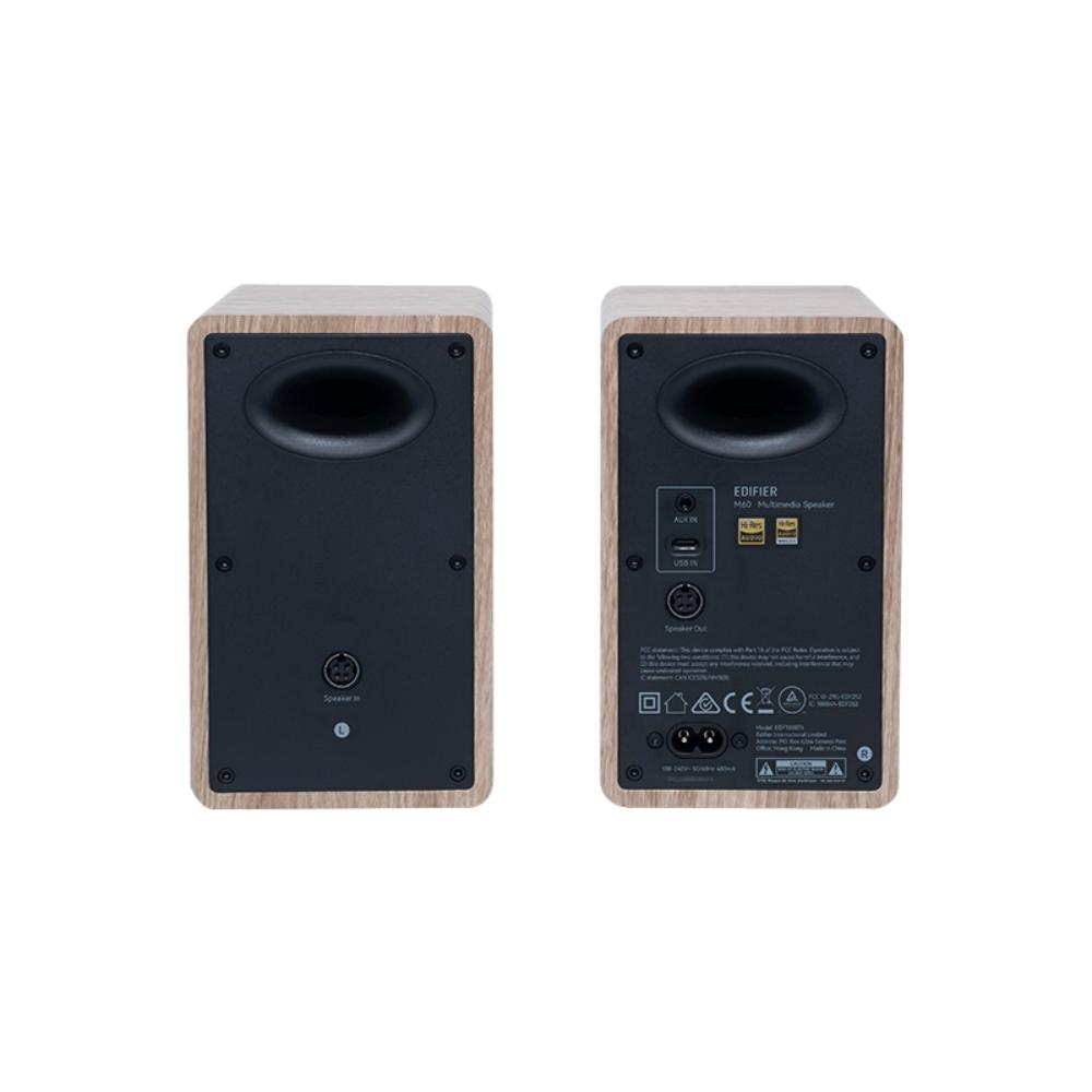 Edifier M60 Compact Desktop Speakers | 66W RMS Hi-Res Audio | Bluetooth 5.3 LDAC | USB-C