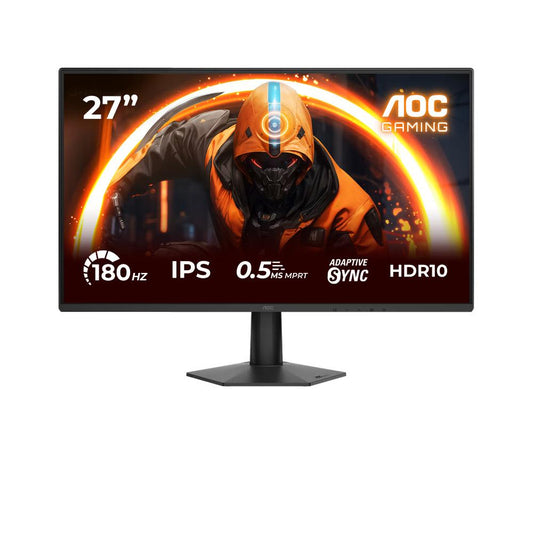 AOC 27G50F 27" FHD IPS Gaming Monitor | 180Hz | 0.5ms MPRT | Adaptive Sync | HDR Ready