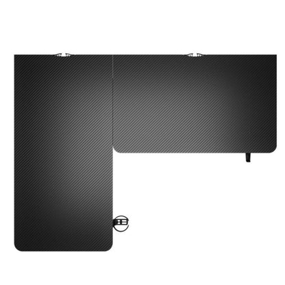 AndaSeat Wind Seeker L-Shaped Gaming Desk | Carbon Fiber Surface | 160cm Corner Gaming Desk | Heavy-Duty Steel Frame