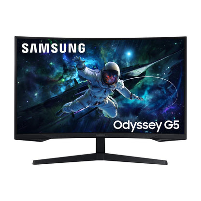 Samsung 32" Odyssey G5 G55C QHD 165Hz Curved Gaming Monitor | LS32CG552EUXEN | 1000R Curved VA | 1ms MPRT | AMD FreeSync | HDR10