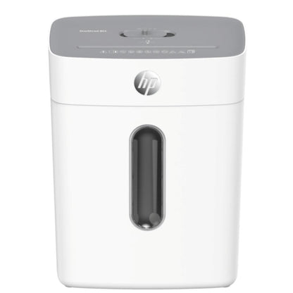 HP W1508CC Cross Cut Paper Shredder | 8-Sheet Capacity | P-4 Security | 15L Bin | 5 × 18mm Cut Size | 200W | 1.8m/min