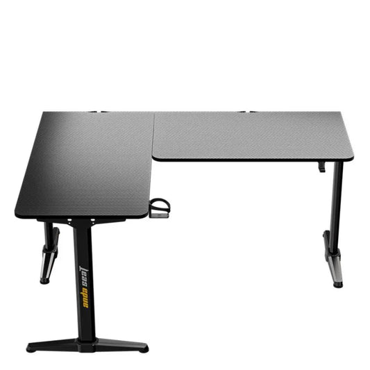 AndaSeat Wind Seeker L‑Shaped Gaming Desk | Professional Ergonomic Gaming Workstation