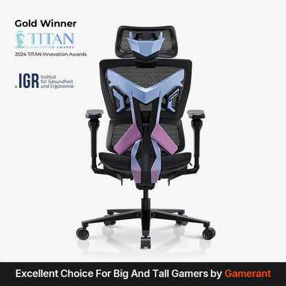 AndaSeat X-Air Pro Mesh Office Gaming Chair | Full Mesh Ergonomic Chair | 5D Armrests | Dynamic Lumbar Support | Adjustable Headrest