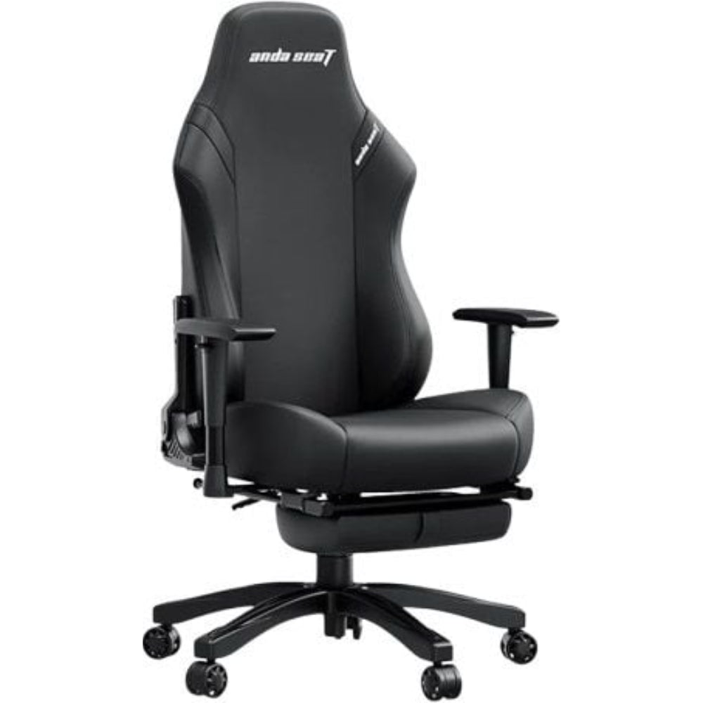 AndaSeat Luna Pro Gaming Chair with Footrest | Ergonomic Reclining | Folding Recliner Seat | Neck & Lumbar Support | Heavy-Duty Frame | ADULT SIZE