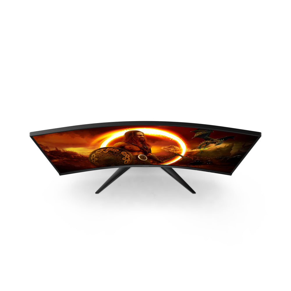 AOC C32G2ZE2 | 31.5" FHD Curved Gaming Monitor, 250Hz, 0.5ms, VA Panel, Adaptive Sync, HDR10