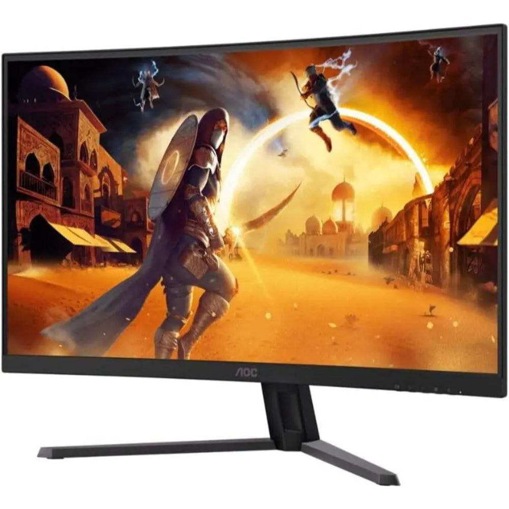 AOC CQ32G4E | 31.5" QHD Curved Gaming Monitor, 180Hz, 0.5ms, HDR10, Adaptive Sync, Fast VA Panel