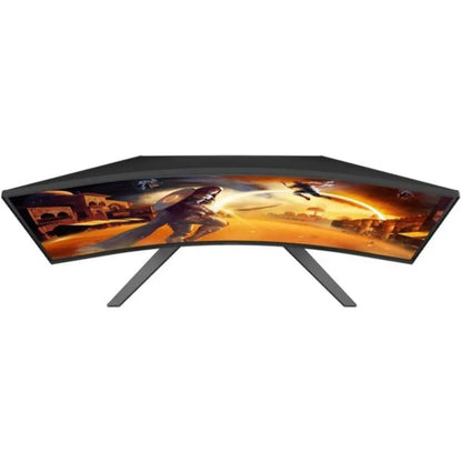 AOC CQ32G4E | 31.5" QHD Curved Gaming Monitor, 180Hz, 0.5ms, HDR10, Adaptive Sync, Fast VA Panel