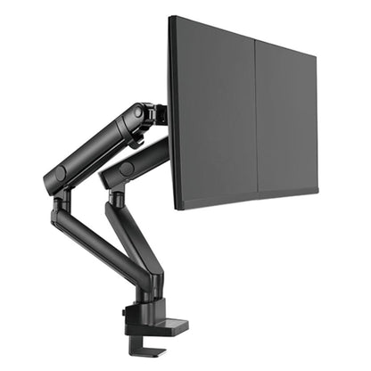 SilverStone ARM25 Dual Monitor Arm | Mechanical Spring | 17"–32" | Dual Display | VESA Mount | Clamp/Grommet