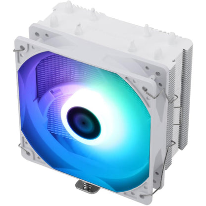 Thermalright Assassin King 120 SE ARGB Black & White | Single-Tower CPU Air Cooler | 5× 6mm Heat Pipes | 120mm PWM Fan | 5V ARGB | Intel & AMD