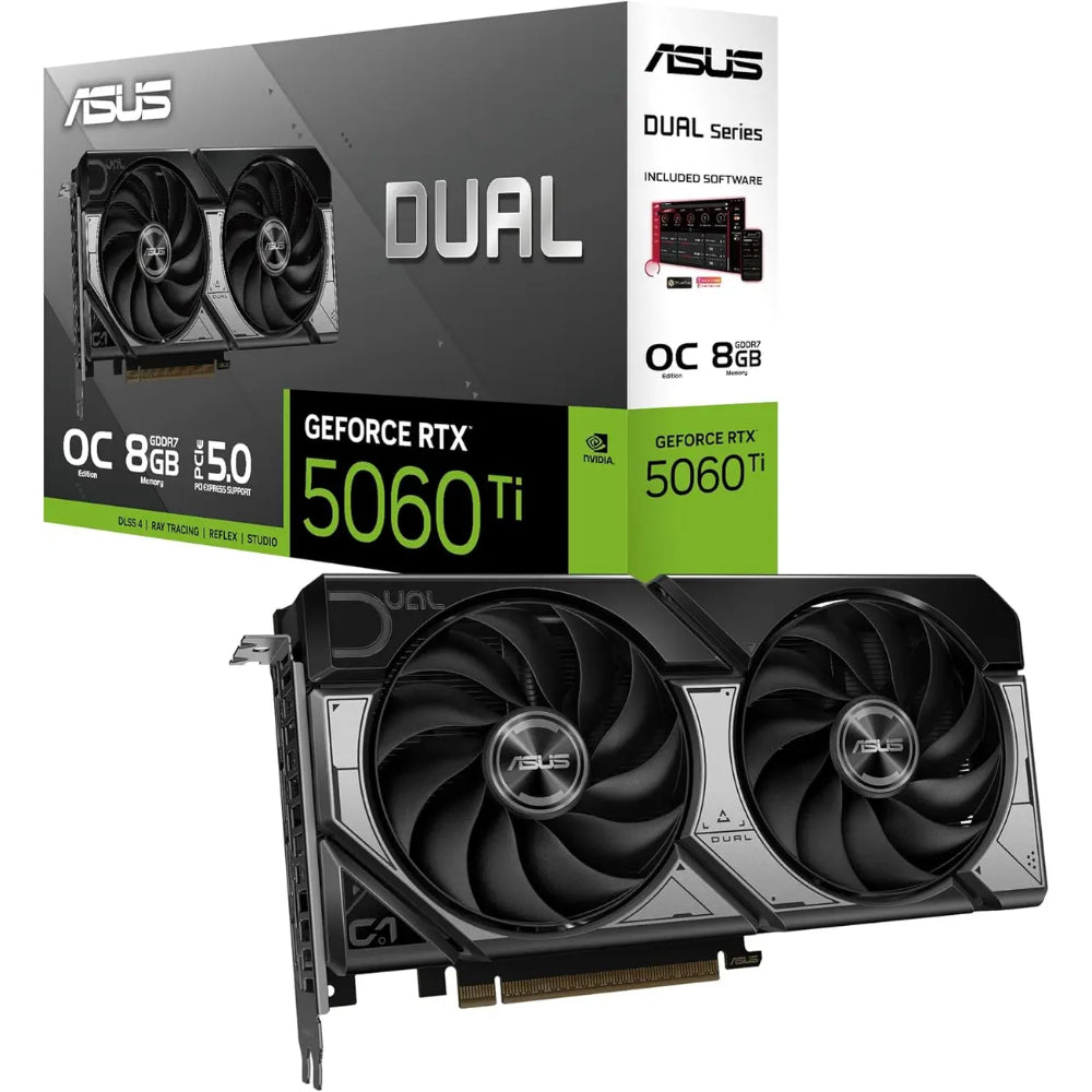 ASUS Dual GeForce RTX 5060 Ti 8GB | NVIDIA Ada Lovelace Architecture