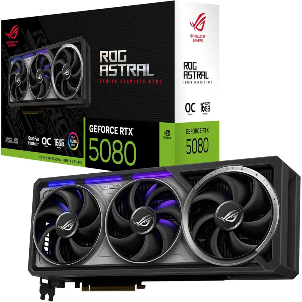 ASUS ROG Astral GeForce RTX 5080 16GB Gaming | NVIDIA Ada Lovelace Architecture