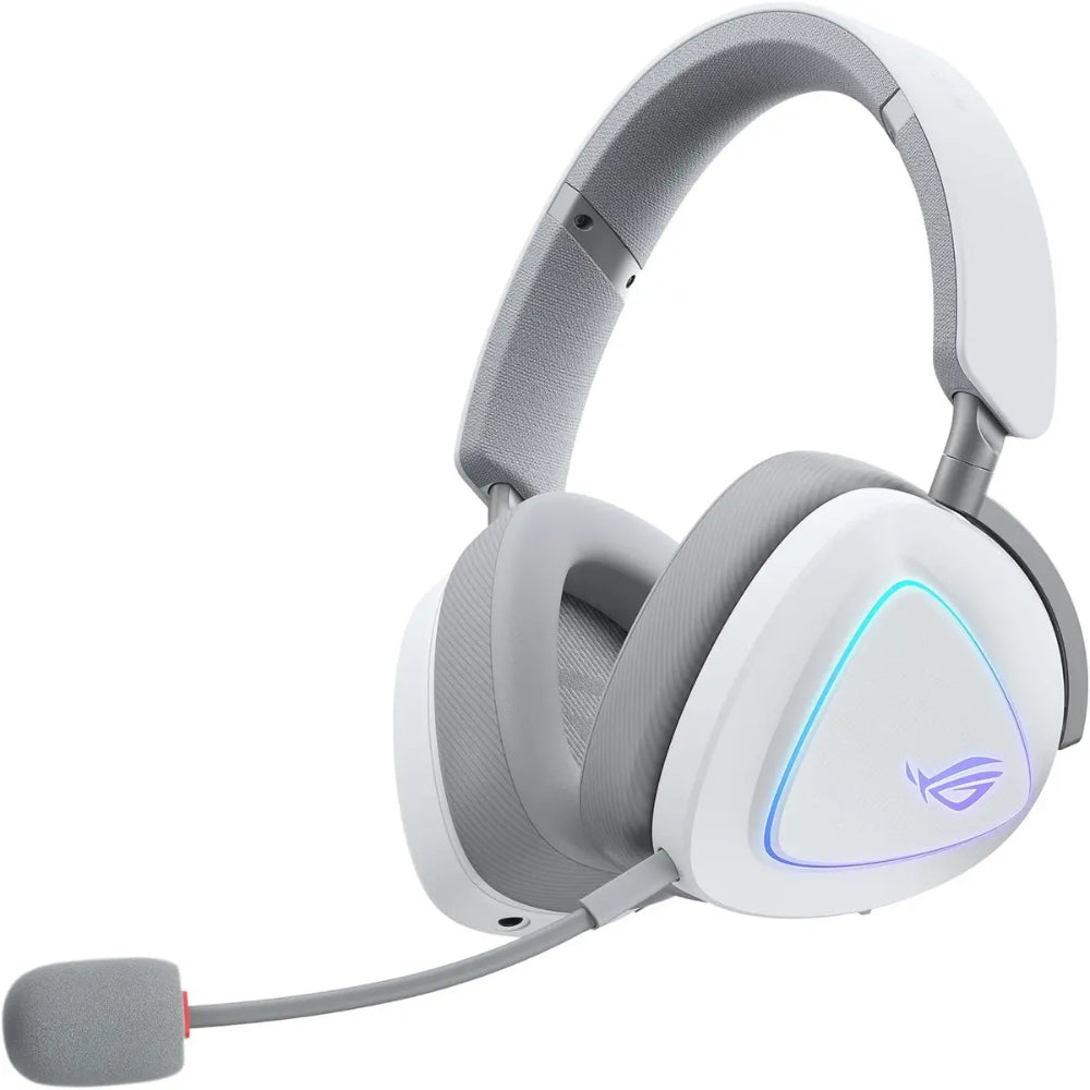 ASUS ROG Delta II Gaming Headset | Tri-Mode Wireless | ROG SpeedNova | 50mm Titanium Drivers | 10mm Boom Mic | DualFlow Audio | 110-Hour Battery | Aura Sync RGB