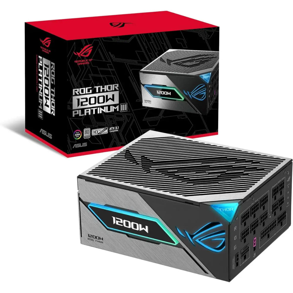 ASUS ROG Thor 1200P3 Gaming | Platinum III Power Supply Unit (PSU)