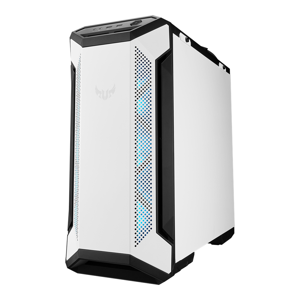 ASUS TUF Gaming GT501 | GAMING Case Supports Up To EATX With Metal Front Panel | BLACK - WHITE