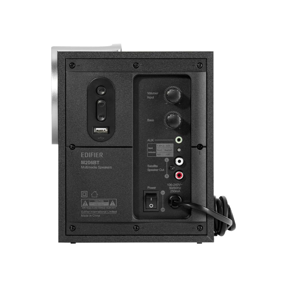Edifier M206BT 2.1 Bluetooth Multimedia Speaker System | 34W RMS | Bluetooth 5.0 | USB & AUX | Powerful Bass Subwoofer