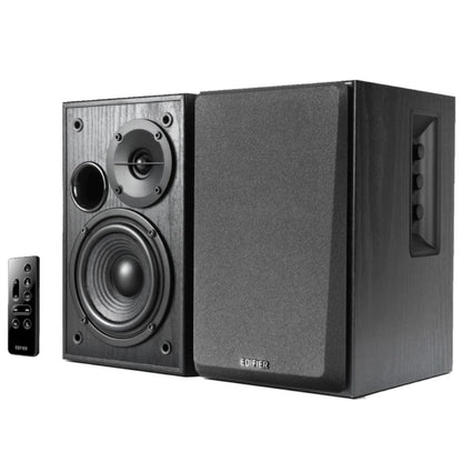 Edifier R1580MB Active 2.0 Bookshelf Speakers | 42W RMS | Bluetooth | Dual Mic Input | MDF Wooden Cabinet