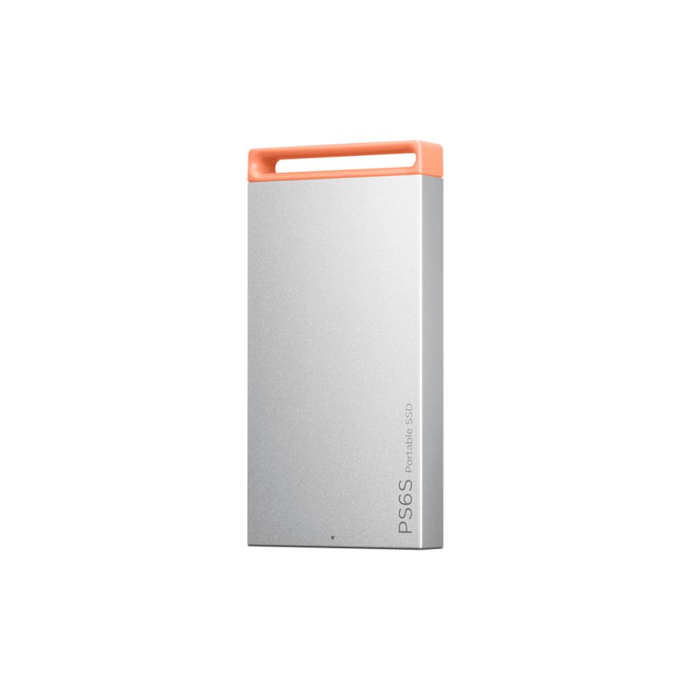 Lenovo PS6S Portable SSD | USB 3.1 Gen 2 | Up to 550MB/s Read Speed | Ultra-Portable Metal Design