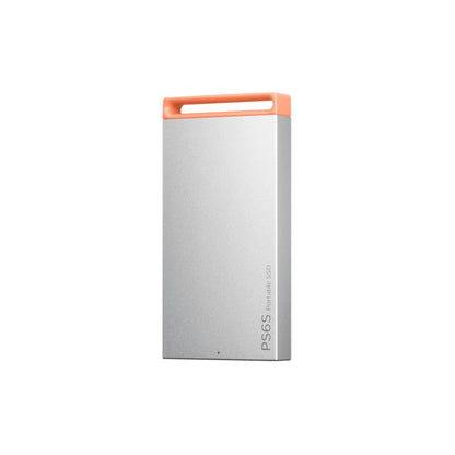 Lenovo PS6S Portable SSD | USB 3.1 Gen 2 | Up to 550MB/s Read Speed | Ultra-Portable Metal Design