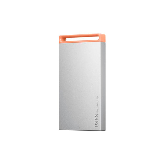 Lenovo PS6S Portable SSD | USB 3.1 Gen 2 | Up to 550MB/s Read Speed | Ultra-Portable Metal Design