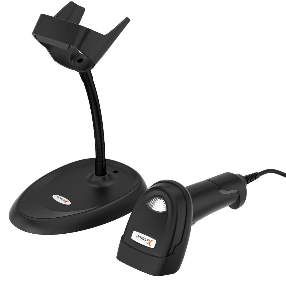 Speed-X SX-BS8800 2D Wired Barcode Scanner | High-Speed 1D/2D & QR Code Scanner | USB Plug & Play